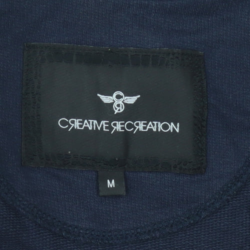 Creative Recreation Men's Blue Full Zip Hoodie M