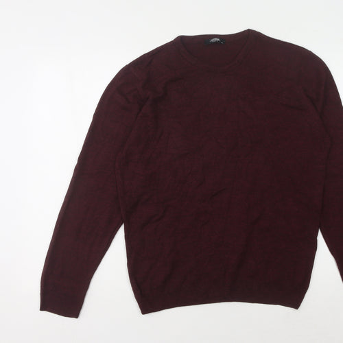LC Waikiki Men's Red XL Wool Pullover Jumper