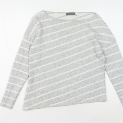 Mint Velvet Women's Grey Pullover Jumper Size 8