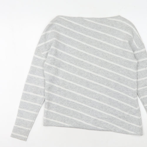 Mint Velvet Women's Grey Pullover Jumper Size 8