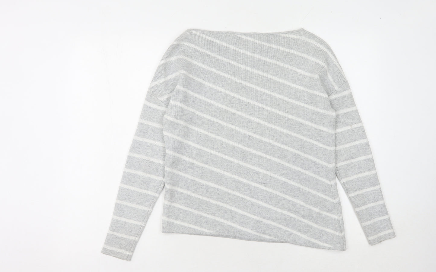 Mint Velvet Women's Grey Pullover Jumper Size 8