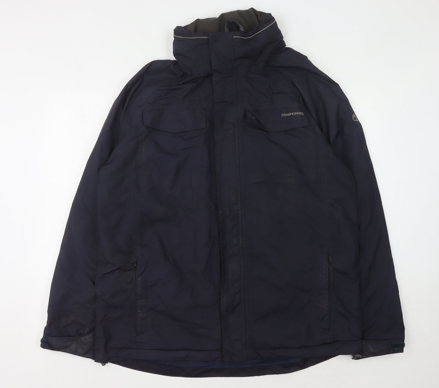 Craghoppers Men's Blue 3-in-1 Jacket XL Waterproof