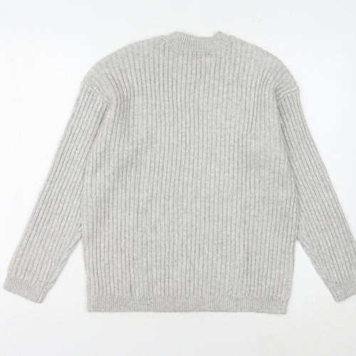 Marks and Spencer Women's Grey Pullover Jumper - Size S