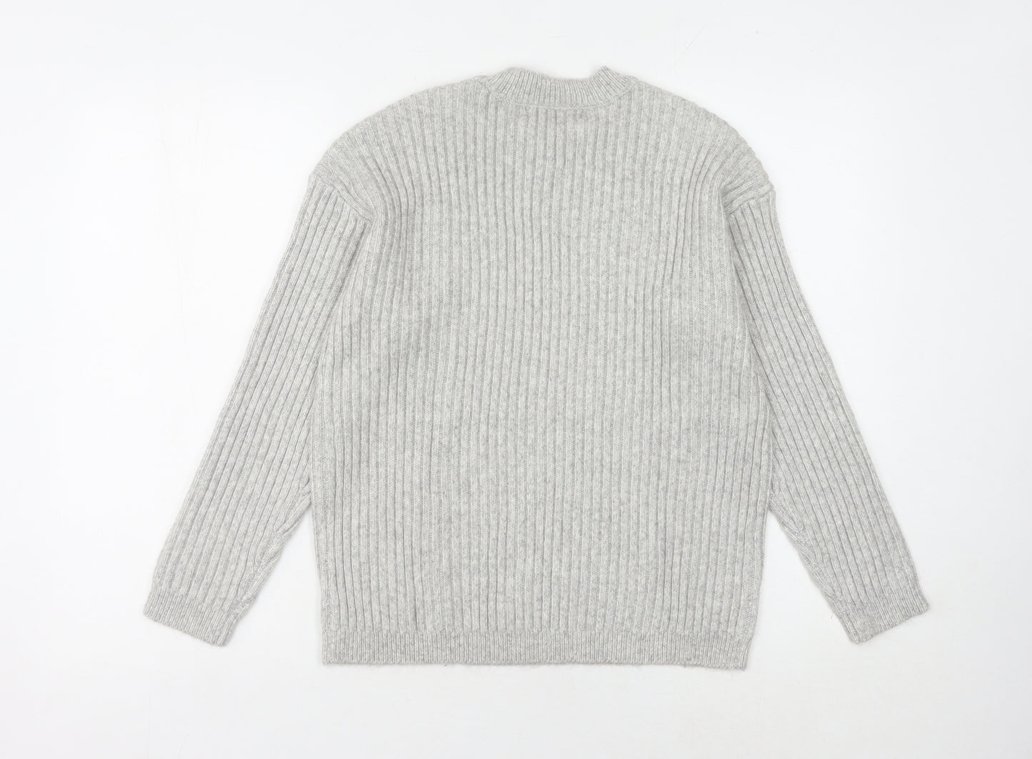 Marks and Spencer Women's Grey Pullover Jumper - Size S