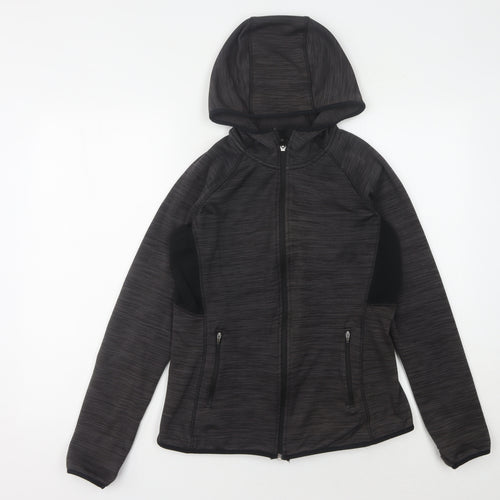H&M Men's Black Hooded Basic Jacket M