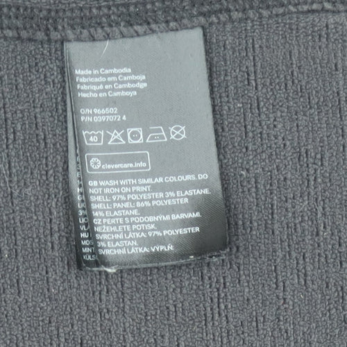 H&M Men's Black Hooded Basic Jacket M