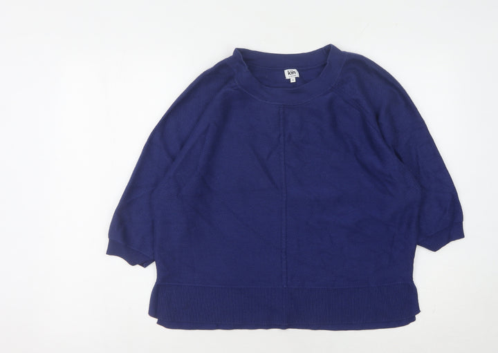 Kin by John Lewis Women's Blue Jumper Medium