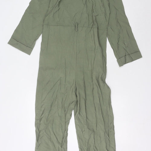 Zara Women's Green Jumpsuit, Size Small, Elegant and Versatile