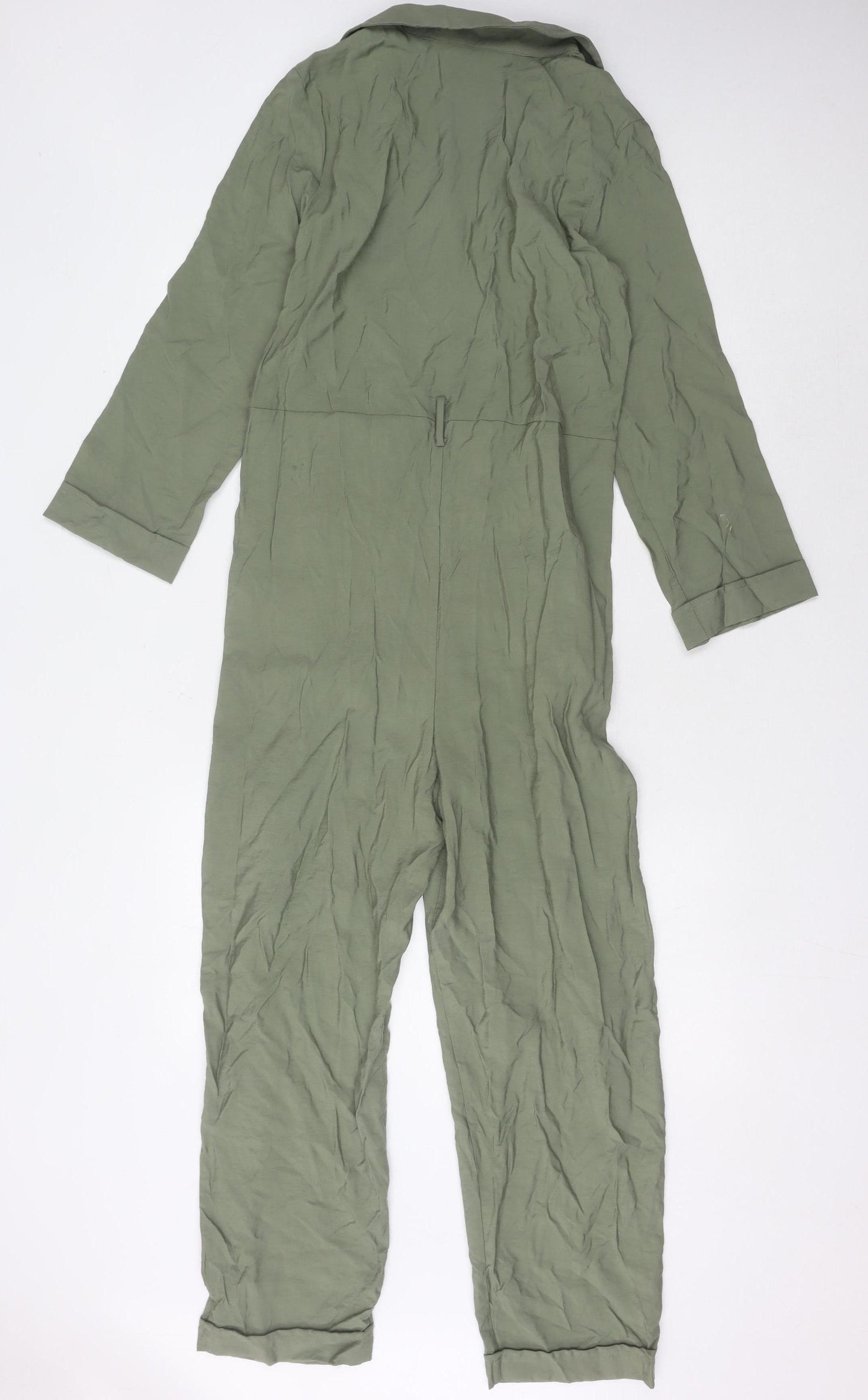 Zara Women's Green Jumpsuit, Size Small, Elegant and Versatile