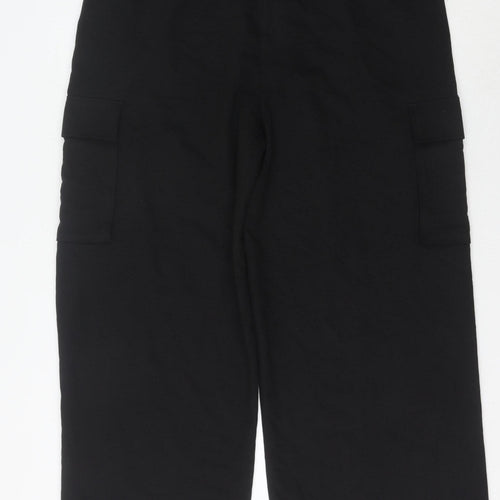 ASOS Design Women's Black Cargo Trousers Size 18
