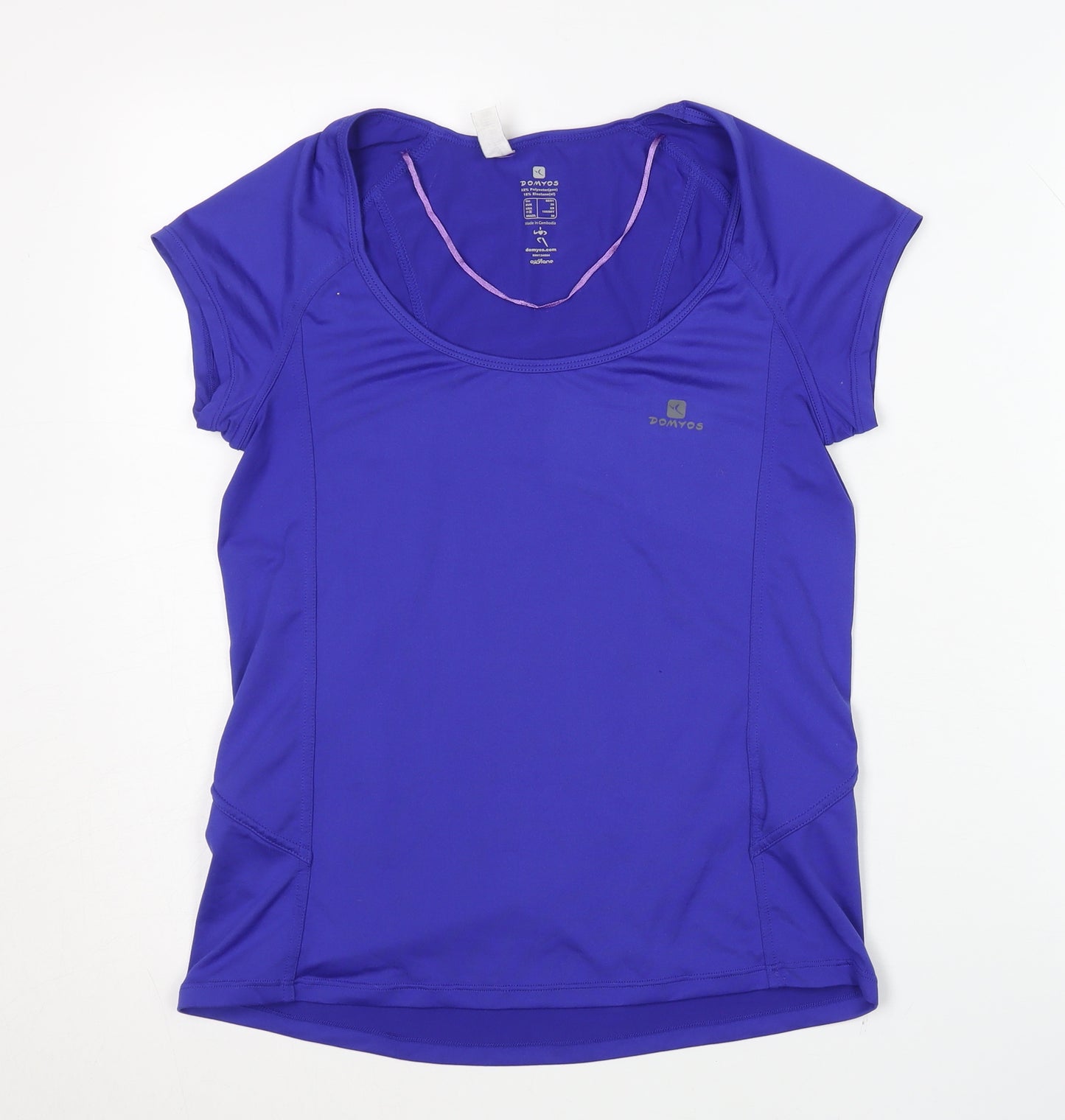 Domyos Women's Purple Gym T-Shirt Size 8