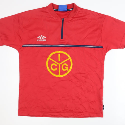 Umbro Red Boys Football Jersey Size 164