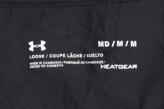 Under Armour Women's Black V-Neck Gym T-Shirt M