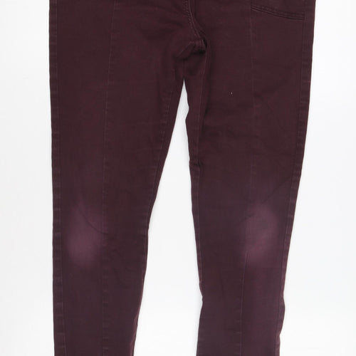 Next Women's Purple Jeans Size 12 Regular Fit