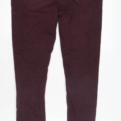 Next Women's Purple Jeans Size 12 Regular Fit