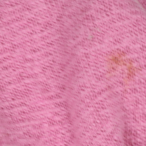Rabe Women's Pink V-Neck Cardigan Size 10
