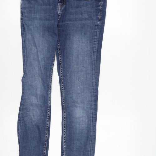 Topshop Women's Blue Skinny Jeans Size 10