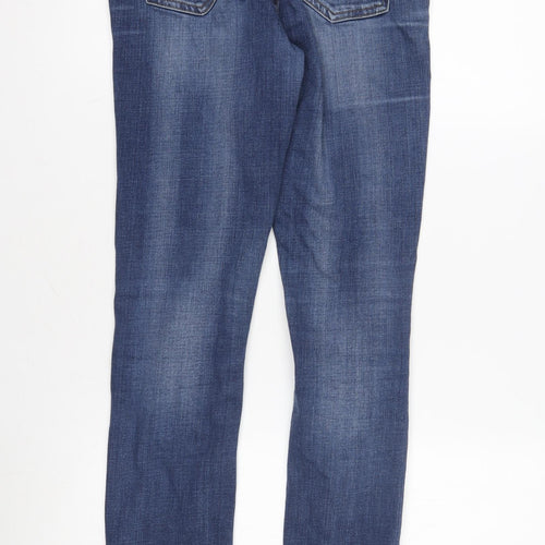 Topshop Women's Blue Skinny Jeans Size 10