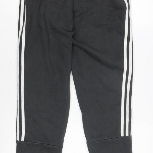 Adidas Men's Black Jogger Trousers, Size S, Gym Wear