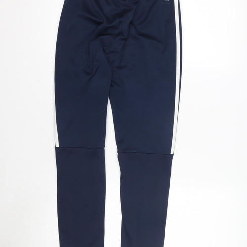 Adidas Boys' Blue Track Pants - Size 12, Sports Ready
