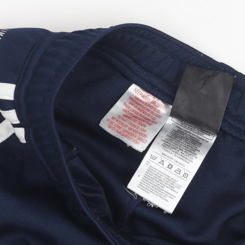 Adidas Boys' Blue Track Pants - Size 12, Sports Ready