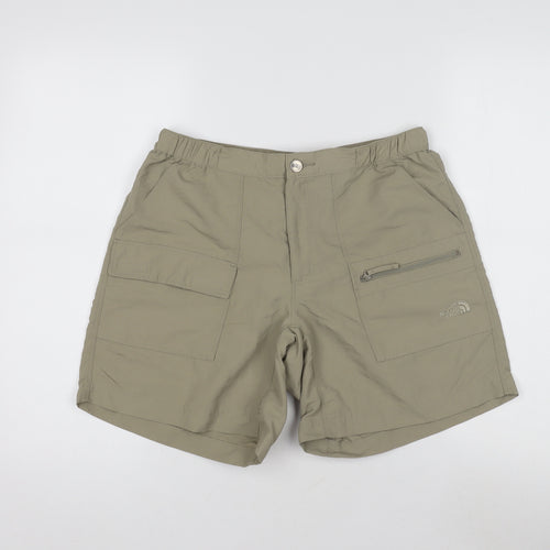 The North Face Women's Green Cargo Hiking Shorts M