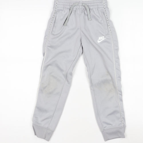 Nike Boys Grey Jogger Trousers 6-7 Years