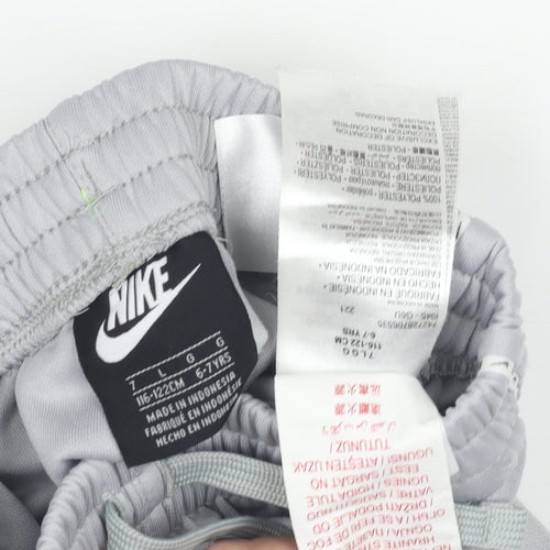 Nike Boys Grey Jogger Trousers 6-7 Years