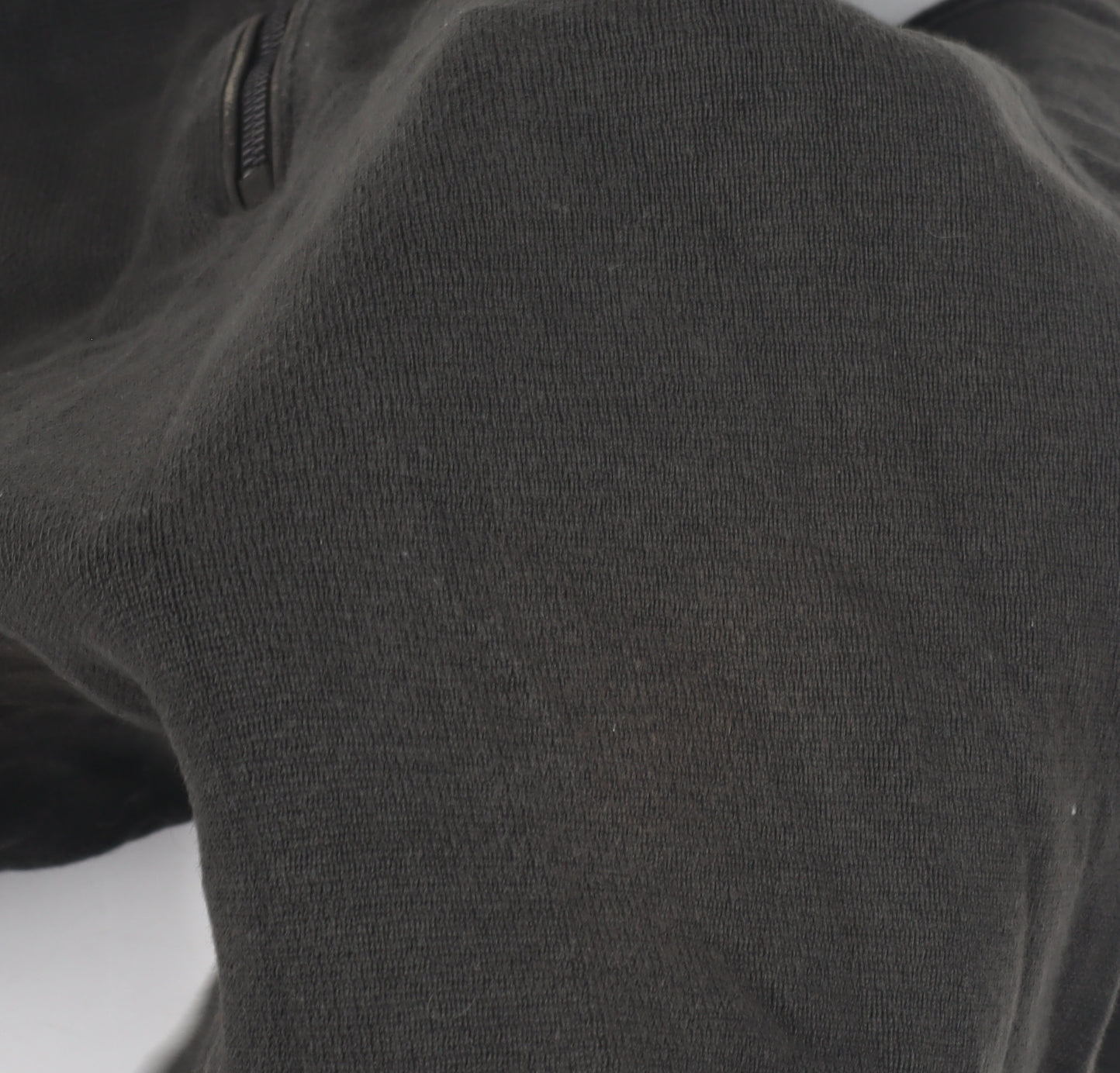 Massimo Dutti Men's Black Full Zip Jumper Size L