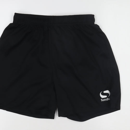 Sondico Men's Black Athletic Shorts - Size S