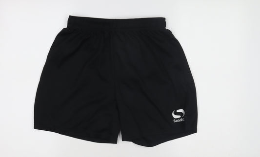Sondico Men's Black Athletic Shorts - Size S