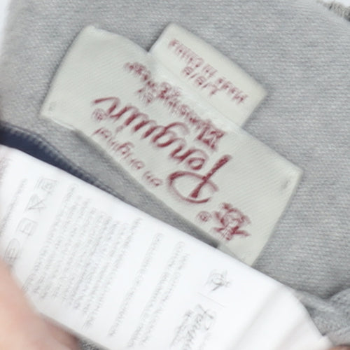Original Penguin Men's Grey Wool Pullover Jumper
