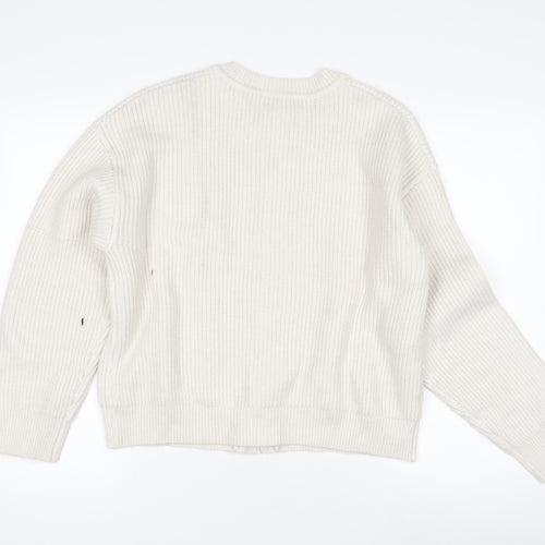 Marks and Spencer Women's Ivory Cardigan - Size S