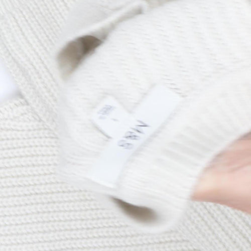 Marks and Spencer Women's Ivory Cardigan - Size S