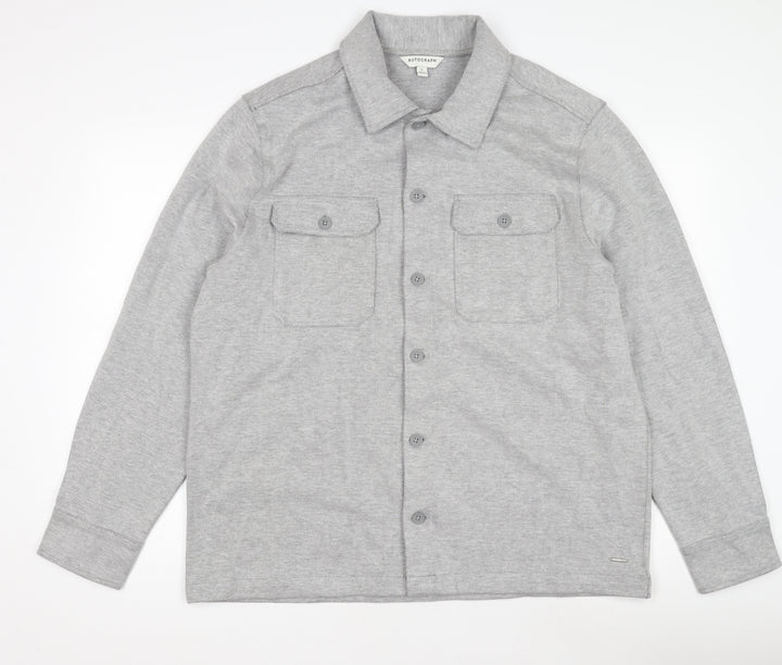 Marks and Spencer Mens Grey XL Basic Knit Jacket