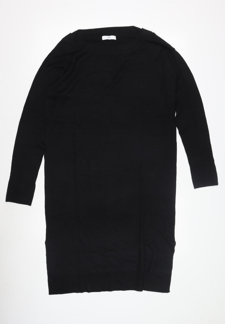 La Redoute Women Black Dress M Lightweight Knit