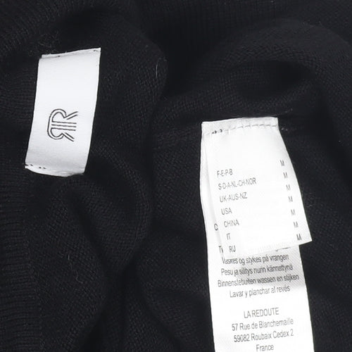La Redoute Women Black Dress M Lightweight Knit