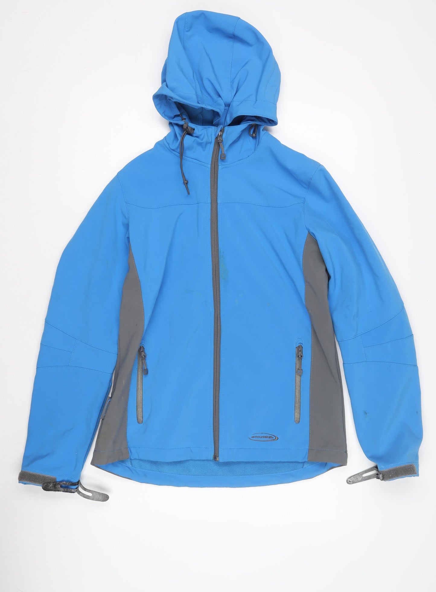 Mountainlife Women's Blue Soft Shell Jacket Size 12