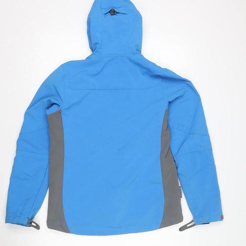 Mountainlife Women's Blue Soft Shell Jacket Size 12