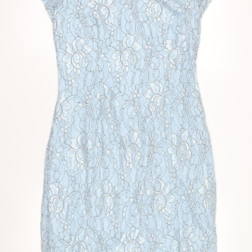Chianti Women's Blue Sheath Dress Size 12