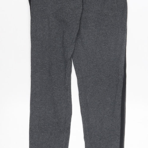 Adidas Boys Grey Track Pants - Comfortable Activewear