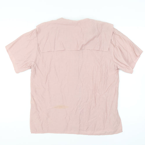 Coppernob Women's Pink Basic Shirt, Size 12, Casual Wear