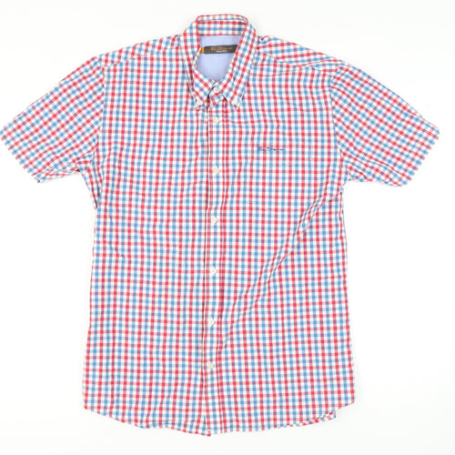 Ben Sherman Men's Multicoloured Check Shirt L