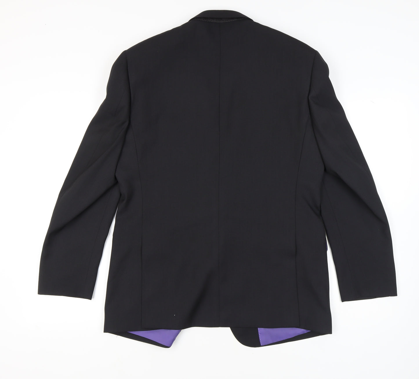 Milan Collection Men's Black Blazer 40R Business Jacket