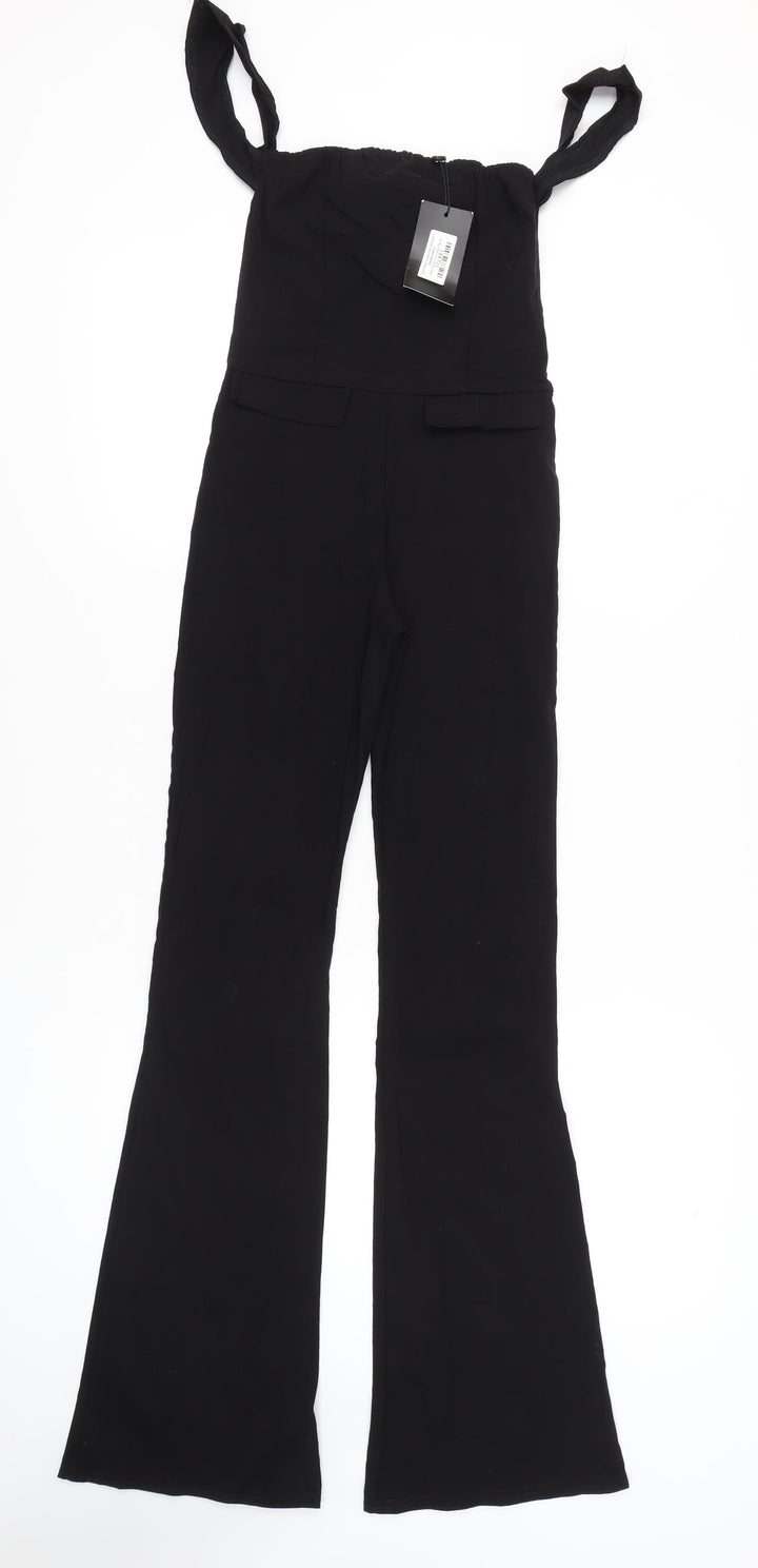 EGO Black Flared Jumpsuit, Size 6, Women’s Stylish Wear