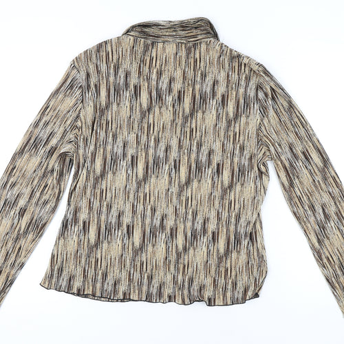 Bonmarché Women's Multicoloured Button-Up Shirt