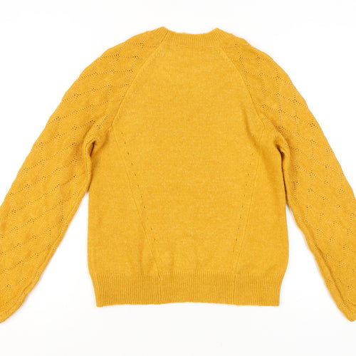 Oasis Women Yellow XS Pullover Jumper