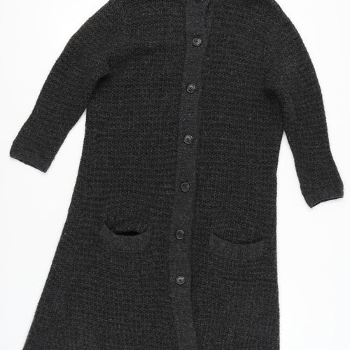 Ralph Lauren Women's Black Cashmere Cardigan, L