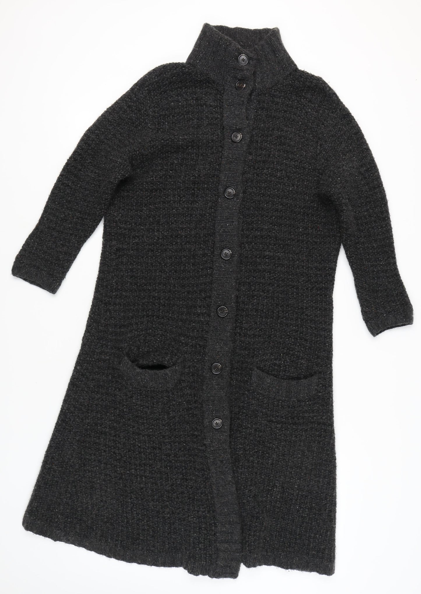 Ralph Lauren Women's Black Cashmere Cardigan, L