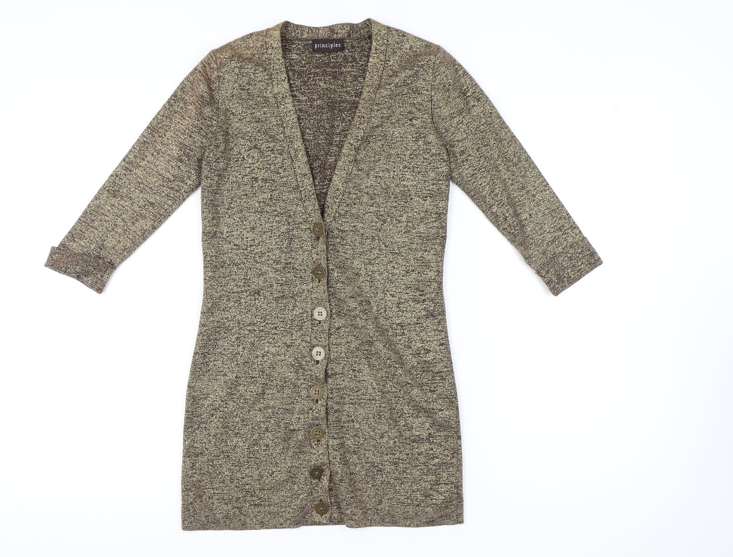 Principles Women's Brown Cardigan Size 8